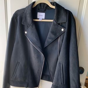 Old Navy Black Motto Jacket